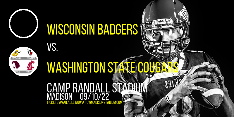 Wisconsin Badgers Vs. Washington State Cougars at Camp Randall Stadium tickets Wisconsin Badgers Vs. Washington State Cougars at Camp Randall Stadium
