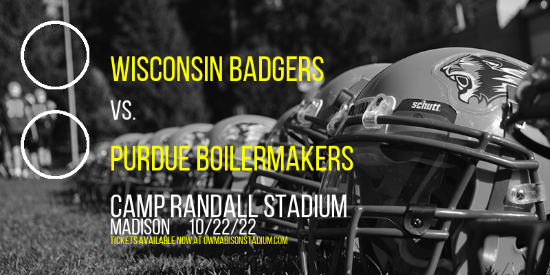 Wisconsin Badgers vs. Purdue Boilermakers at Camp Randall Stadium