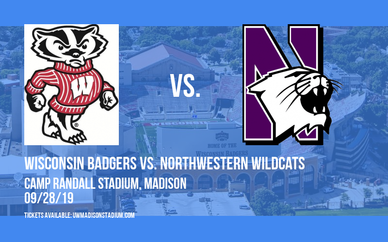 Wisconsin Badgers vs. Northwestern Wildcats at Camp Randall Stadium
